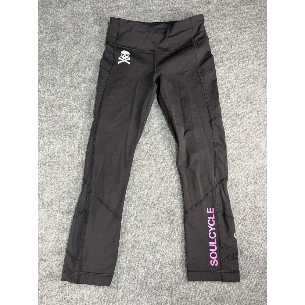 Lululemon x SoulCycle 3/4 Length Leggings – Women’s Size 4 – Black – Cropped
